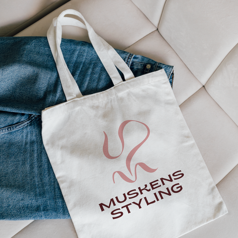 tote bag muskens styling Ademtrek - Take a LOUK